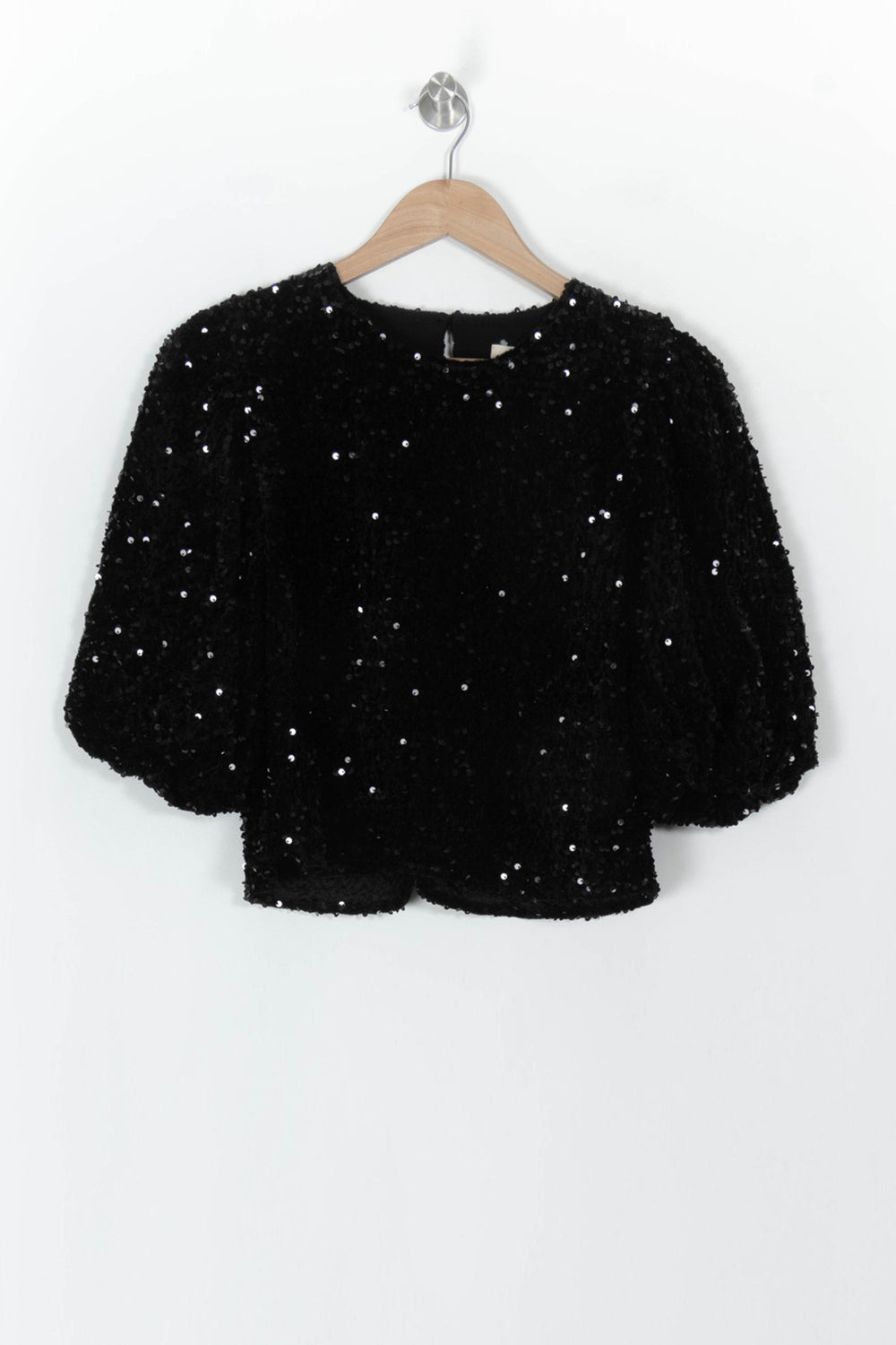 Top Noir - Taille M/38 de la marque Petite Mendigote | PARAD119867 - Vendu par Paradigme - Image 2