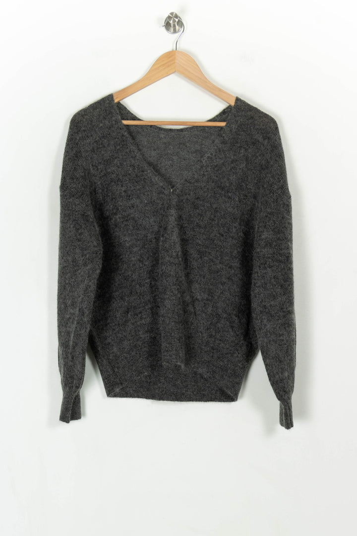 Pull Gris - Taille L/40 de la marque Petite Mendigote | PARAD119869 - Vendu par Paradigme - Image 5