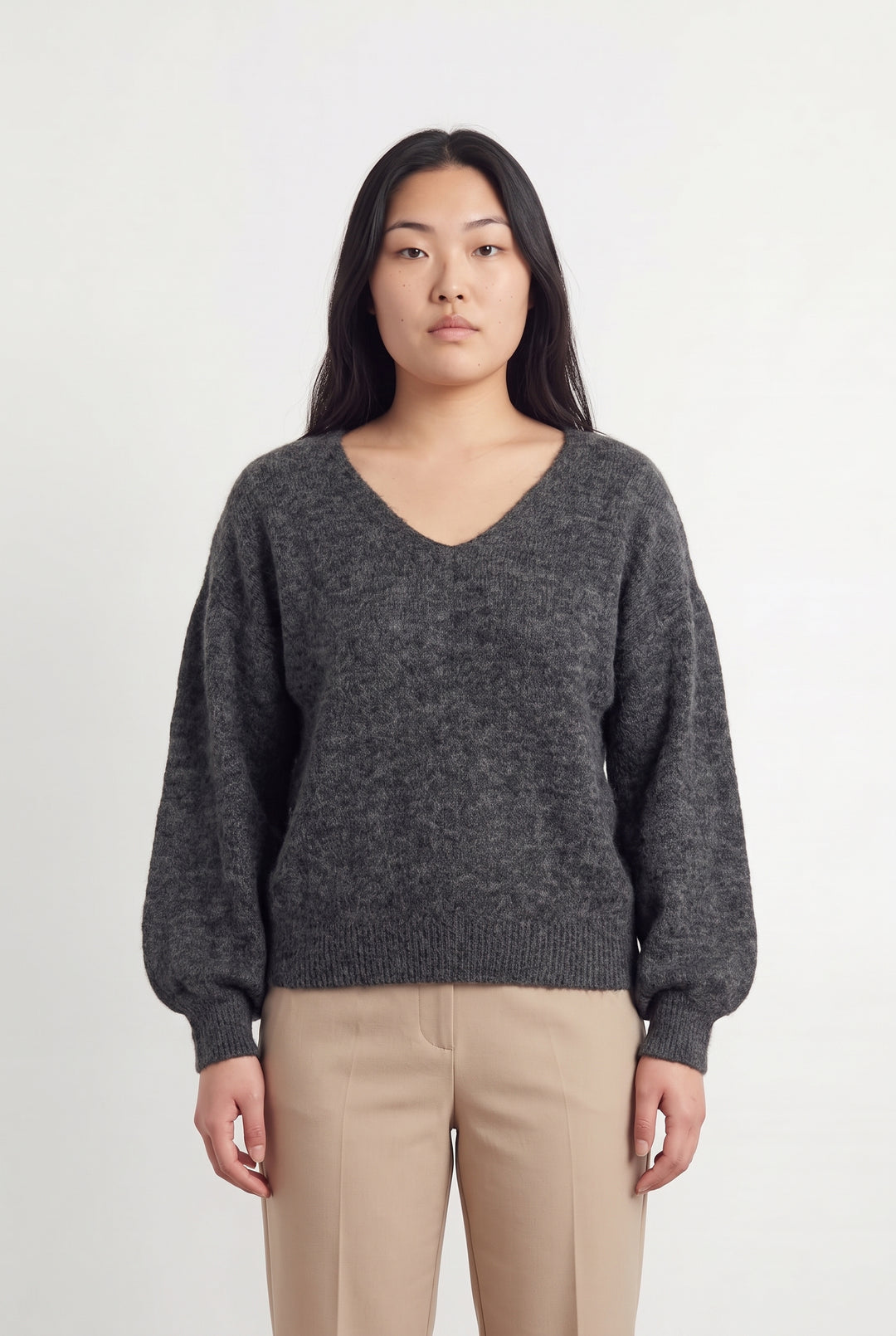 Pull Gris - Taille L/40 de la marque Petite Mendigote | PARAD119869 - Vendu par Paradigme - Image 1