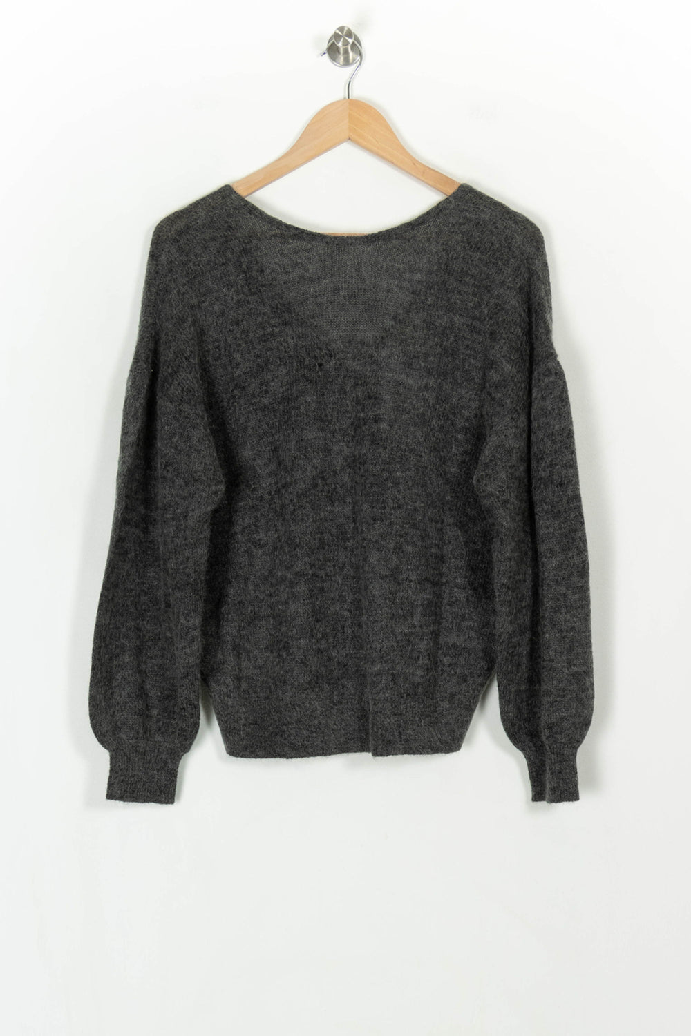 Pull Gris - Taille L/40 de la marque Petite Mendigote | PARAD119869 - Vendu par Paradigme - Image 2