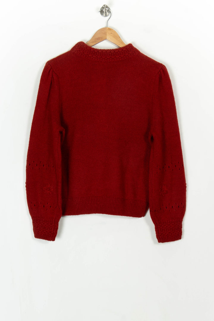 Pull Bordeaux - Taille XXL/44 de la marque Petite Mendigote | PARAD119874 - Vendu par Paradigme - Image 5