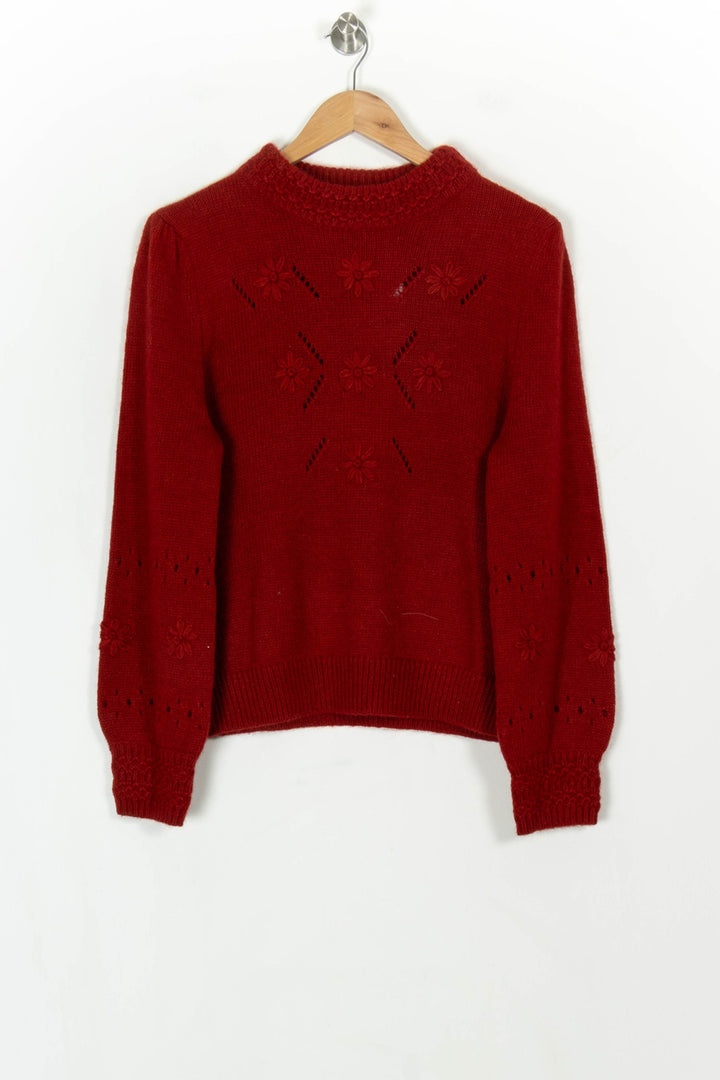 Pull Bordeaux - Taille XXL/44 de la marque Petite Mendigote | PARAD119874 - Vendu par Paradigme - Image 2