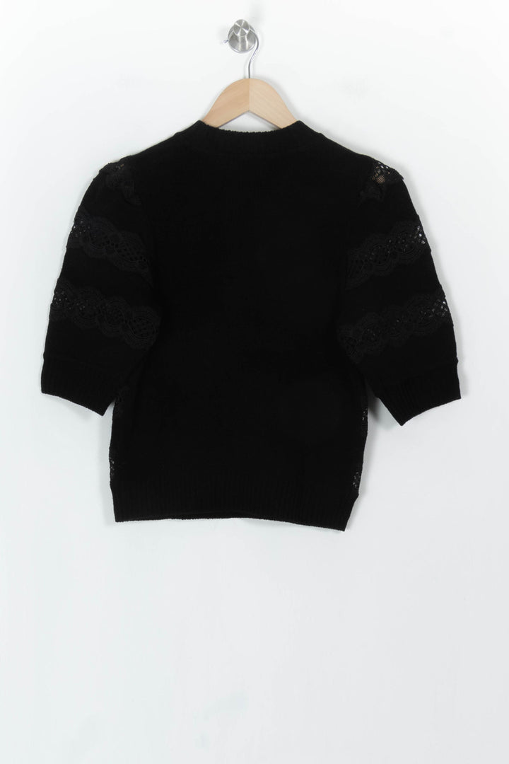 Pull Noir - Taille XS/34 de la marque Petite Mendigote | PARAD119875 - Vendu par Paradigme - Image 5
