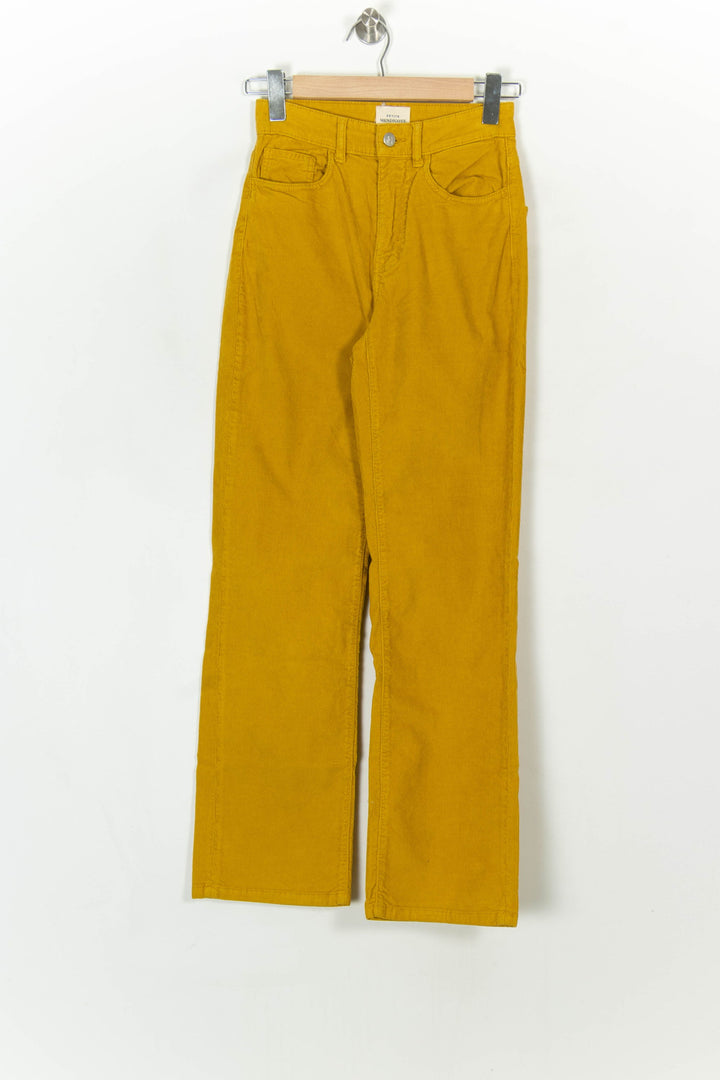 Jean Jaune - Taille XS/34 de la marque Petite Mendigote | PARAD119876 - Vendu par Paradigme - Image 2