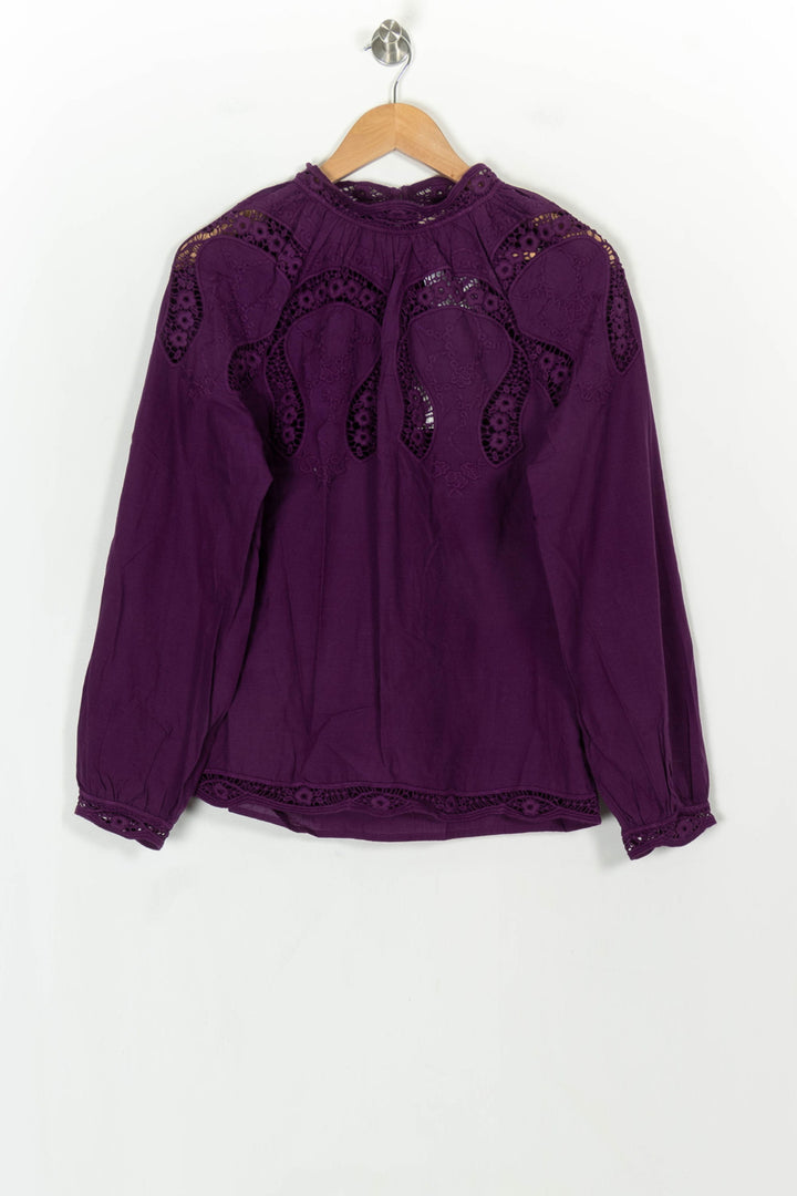 Blouse Violette - Taille M/38 de la marque Petite Mendigote | PARAD119877 - Vendu par Paradigme - Image 2