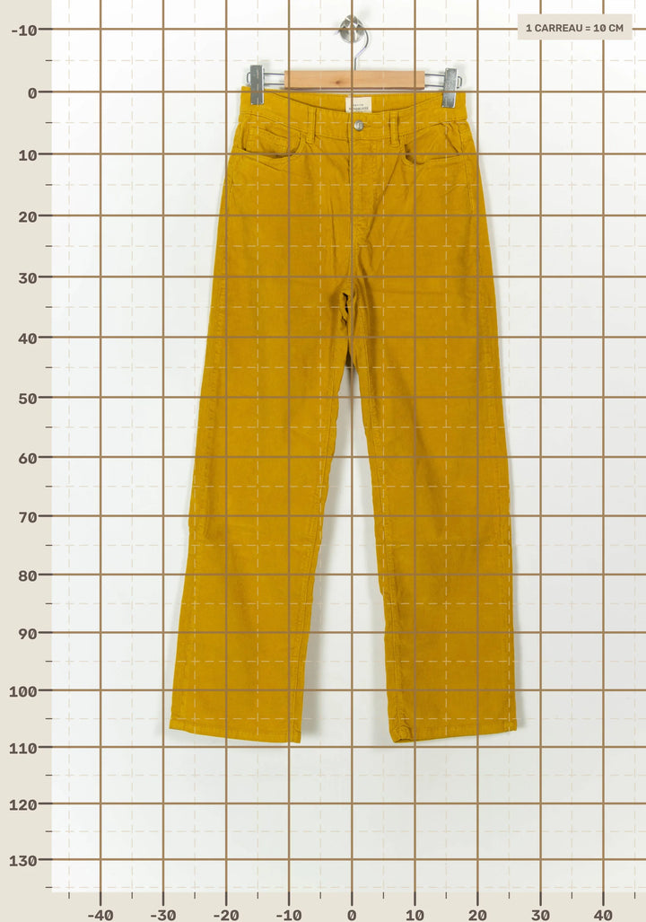 Pantalon Jaune - Taille L/40 de la marque Petite Mendigote | PARAD119879 - Vendu par Paradigme - Image 4