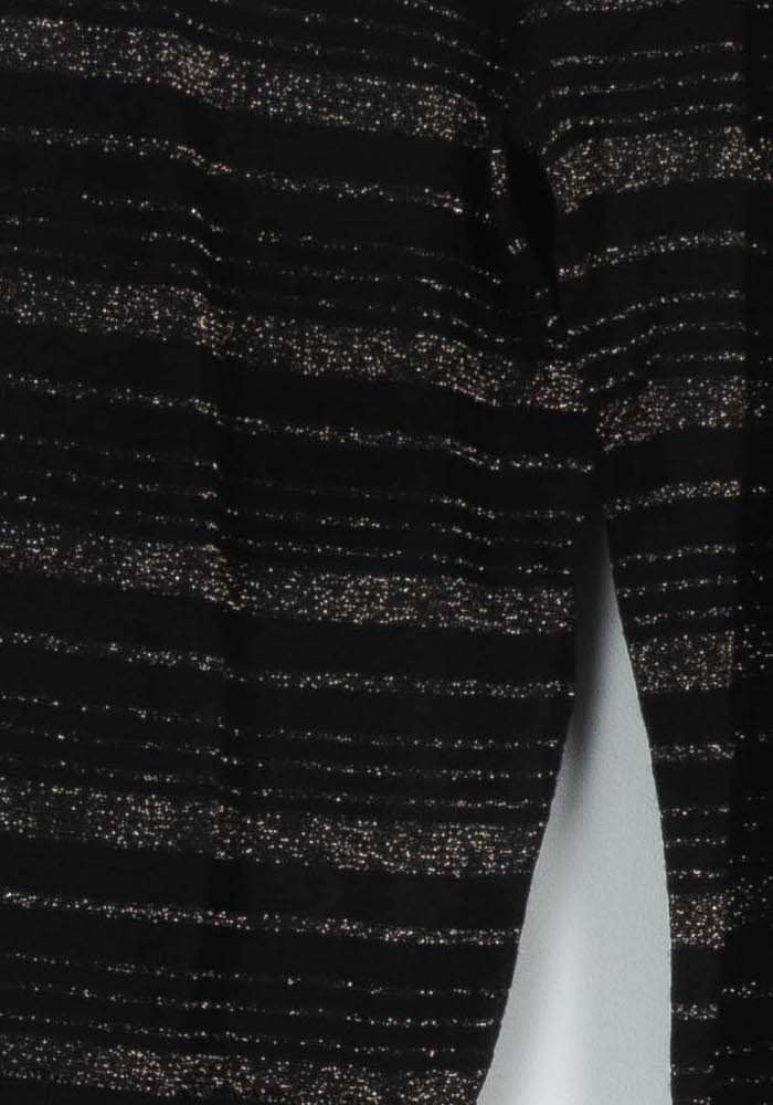 Pull Noir et Doré - Taille XS/34 de la marque Petite Mendigote | PARAD119880 - Vendu par Paradigme - Image 3