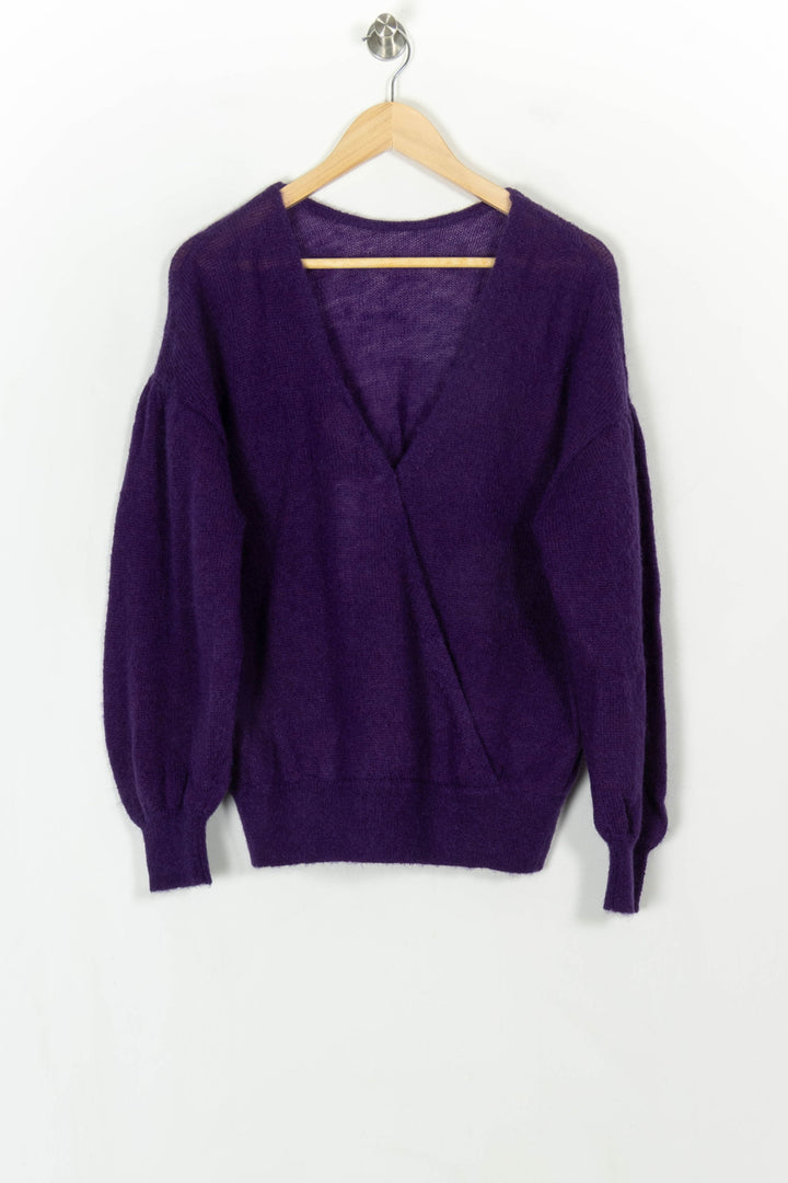 Pull Violet - Taille L/40 de la marque Petite Mendigote | PARAD119881 - Vendu par Paradigme - Image 5