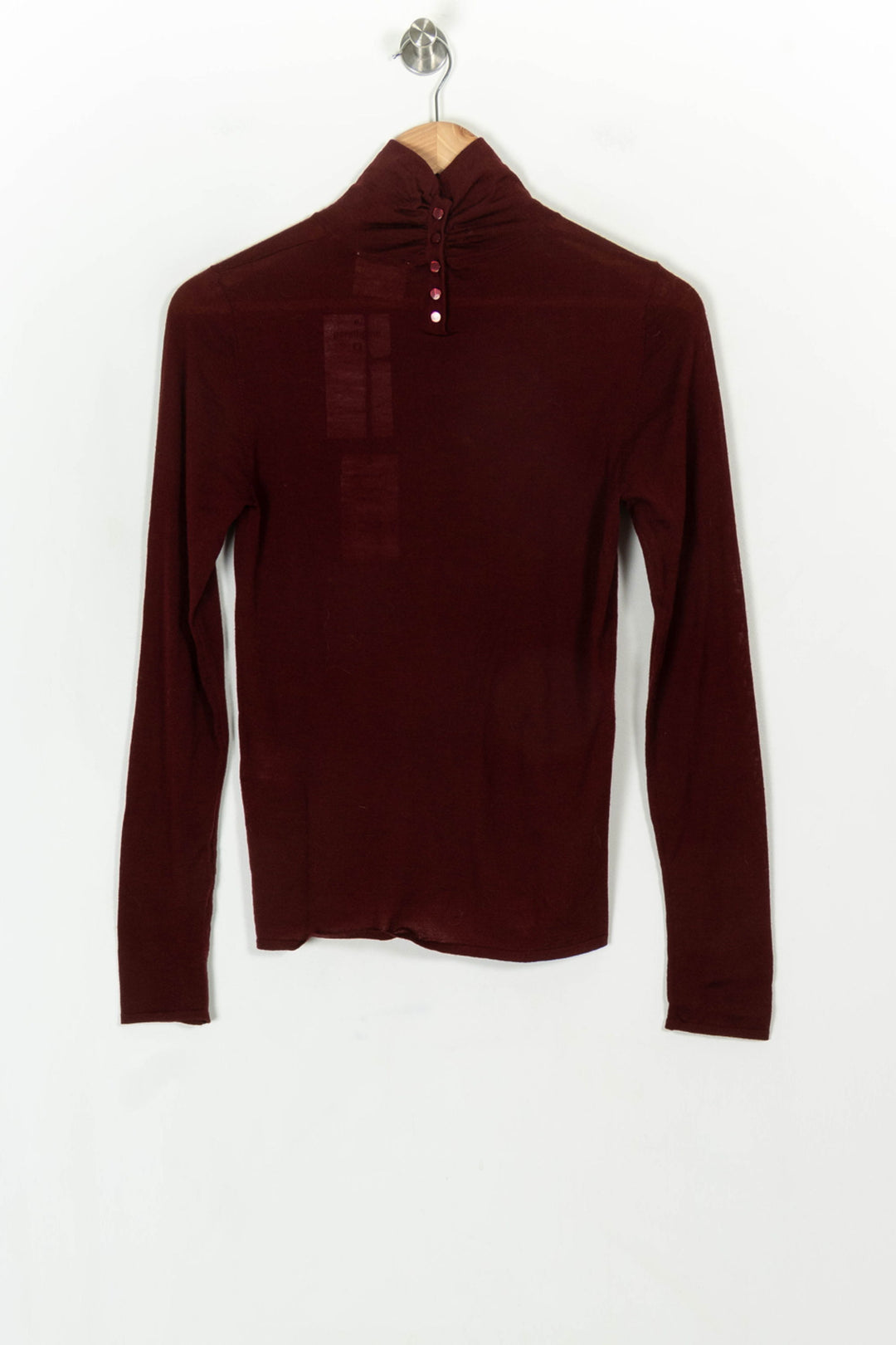 Sous-pull Bordeaux - Taille M/38 de la marque Petite Mendigote | PARAD119882 - Vendu par Paradigme - Image 5