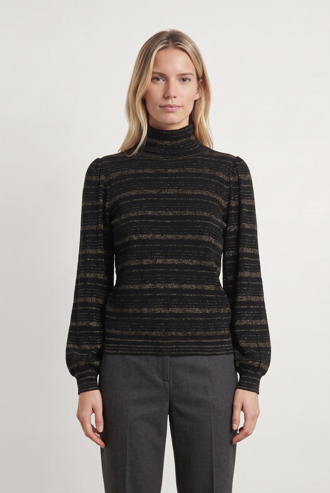 Pull Noir et Argenté - Taille M/38 de la marque Petite Mendigote | PARAD119883 - Vendu par Paradigme - Image 1