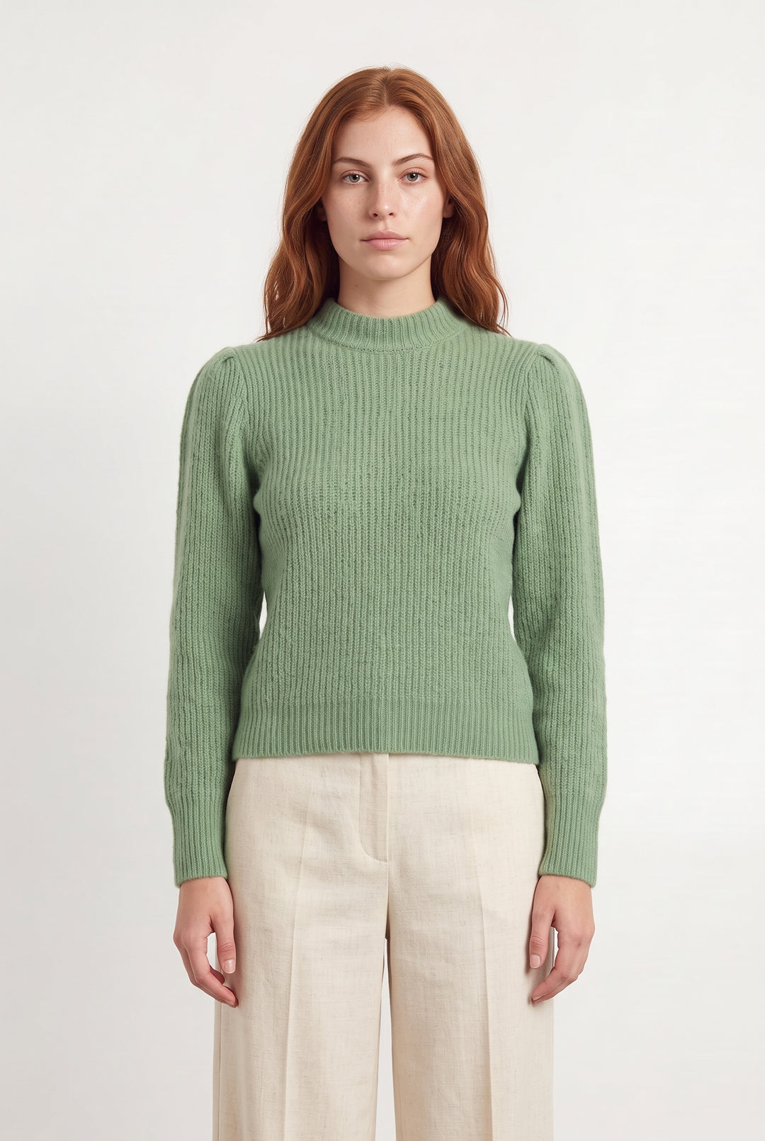 Pull Vert - Taille S/36 de la marque Petite Mendigote | PARAD119884 - Vendu par Paradigme - Image 1