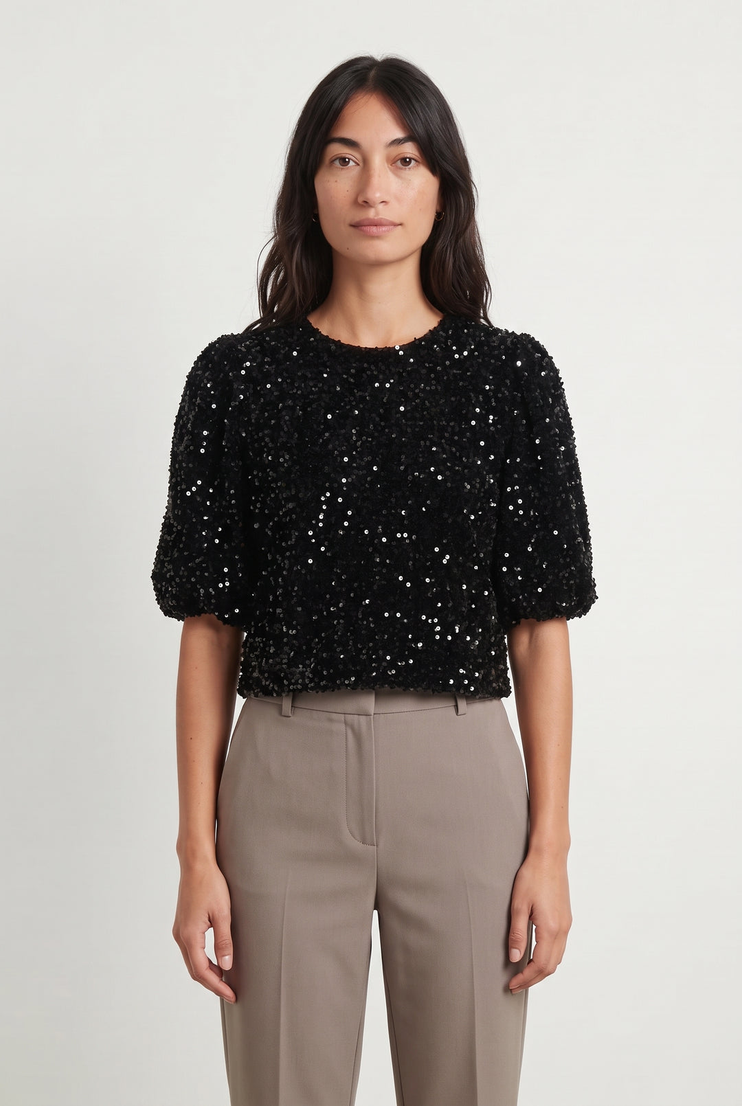 Top Noir - Taille S/36 de la marque Petite Mendigote | PARAD119885 - Vendu par Paradigme - Image 1