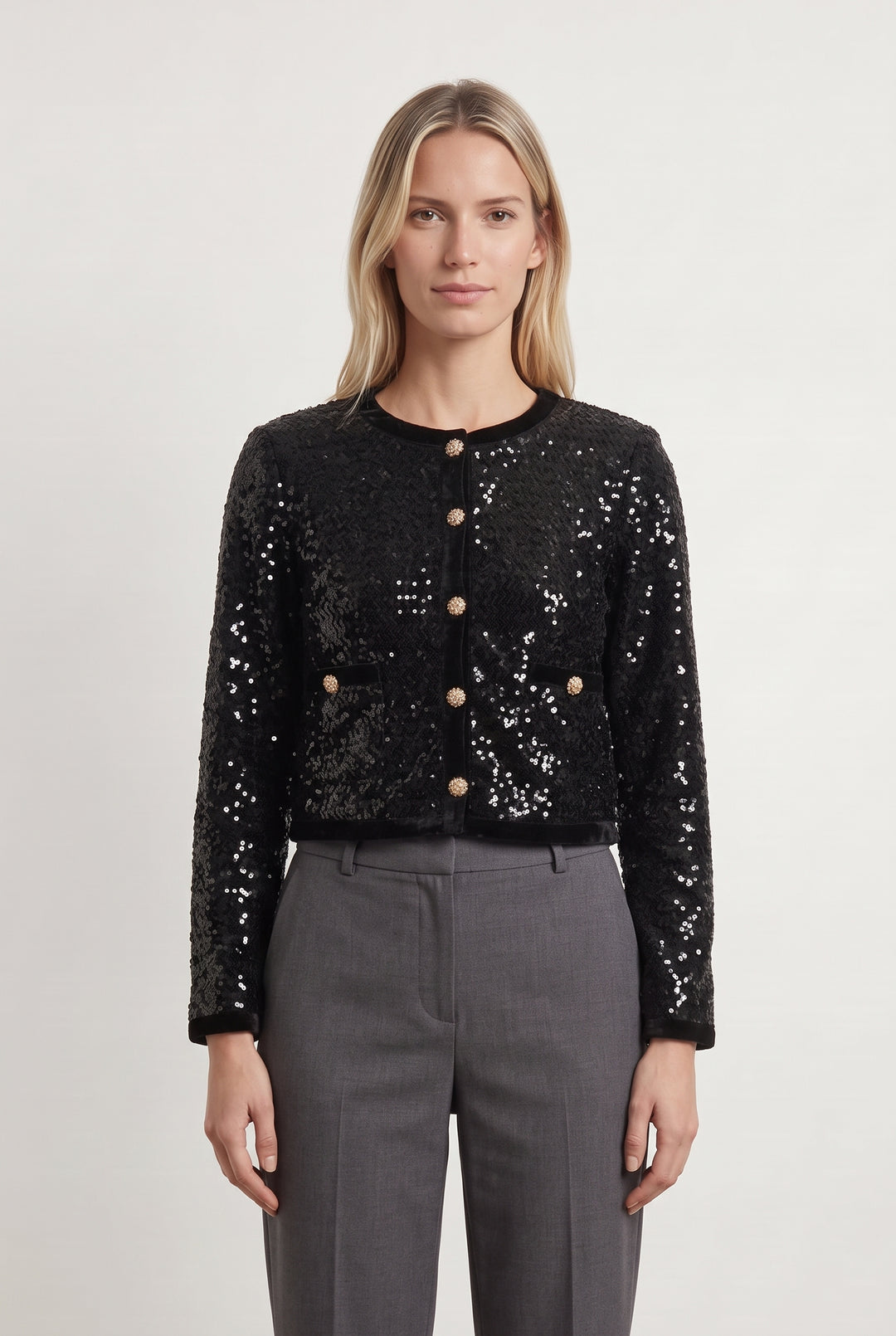 Veste Noire - Taille XS/34 de la marque Petite Mendigote | PARAD119888 - Vendu par Paradigme - Image 1
