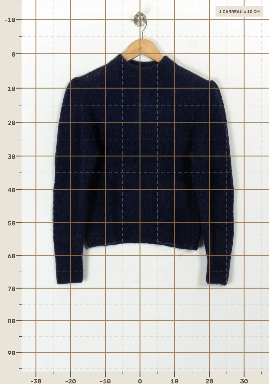 Pull Bleu - Taille S/36 de la marque Petite Mendigote | PARAD119889 - Vendu par Paradigme - Image 4