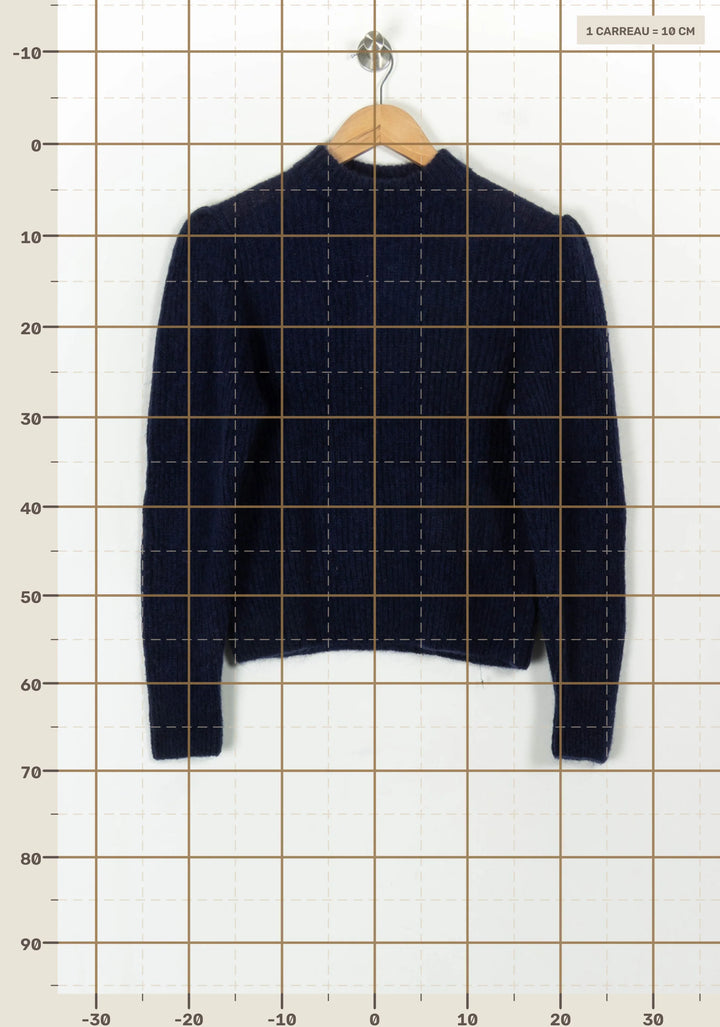 Pull Bleu - Taille S/36 de la marque Petite Mendigote | PARAD119889 - Vendu par Paradigme - Image 4