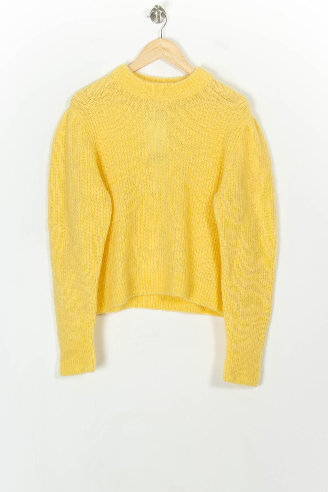 Pull Jaune - Taille L/40 de la marque Petite Mendigote | PARAD119890 - Vendu par Paradigme - Image 2