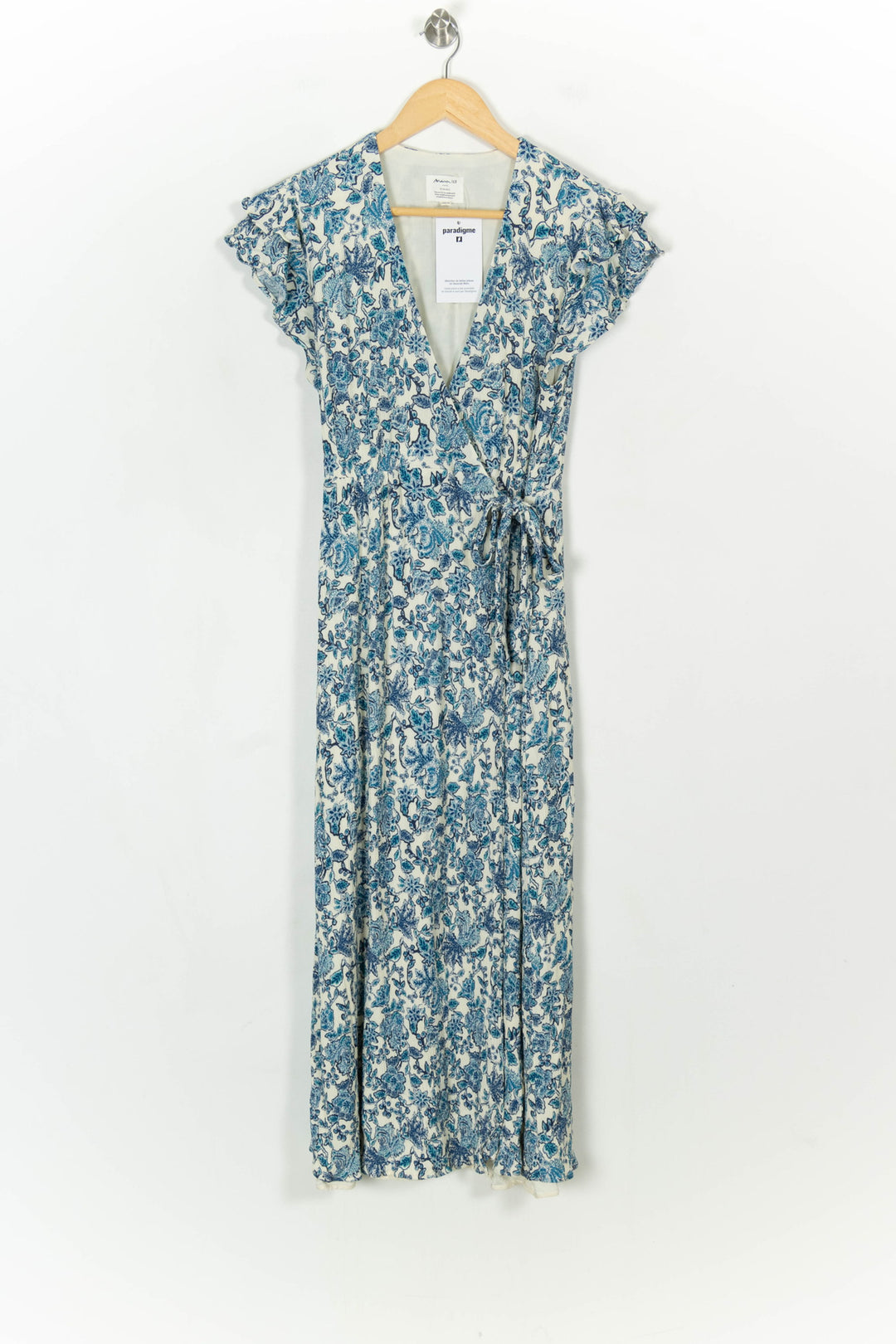 Robe Longue Bleu et Blanc - Taille L/40 de la marque Maison 123 | PARAD119893 - Vendu par Paradigme - Image 2