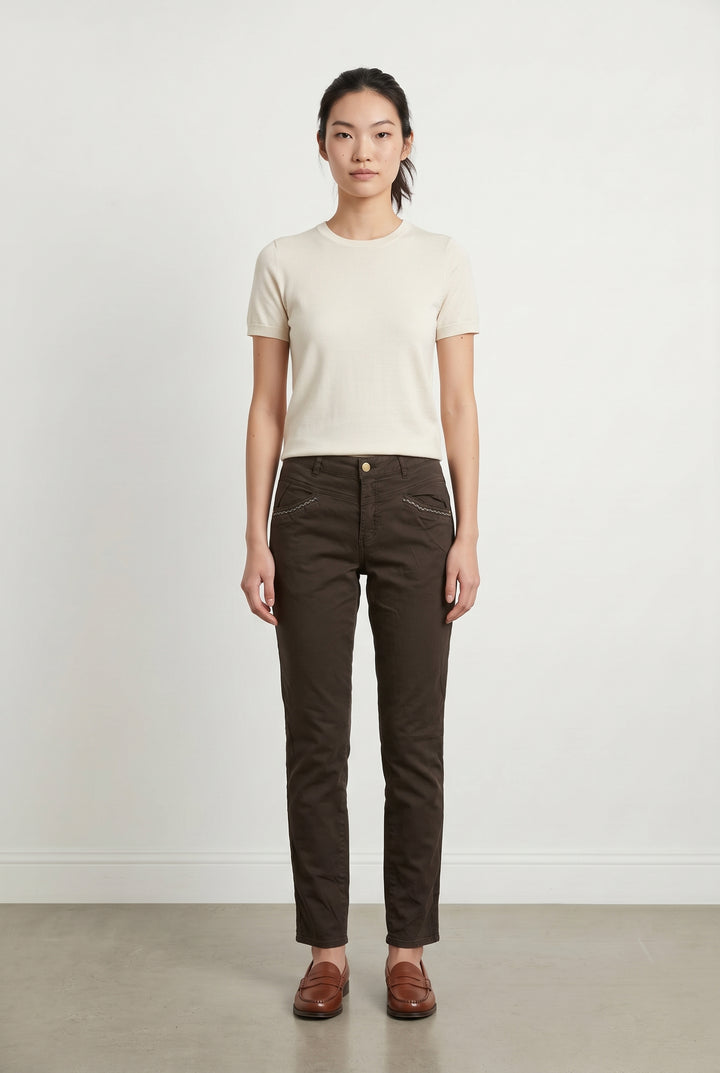 Pantalon Vert - Taille M/38 de la marque One Step | PARAD119895 - Vendu par Paradigme - Image 1