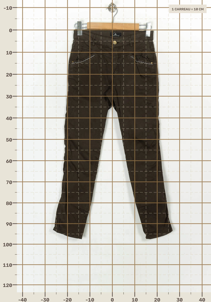 Pantalon Vert - Taille M/38 de la marque One Step | PARAD119895 - Vendu par Paradigme - Image 4