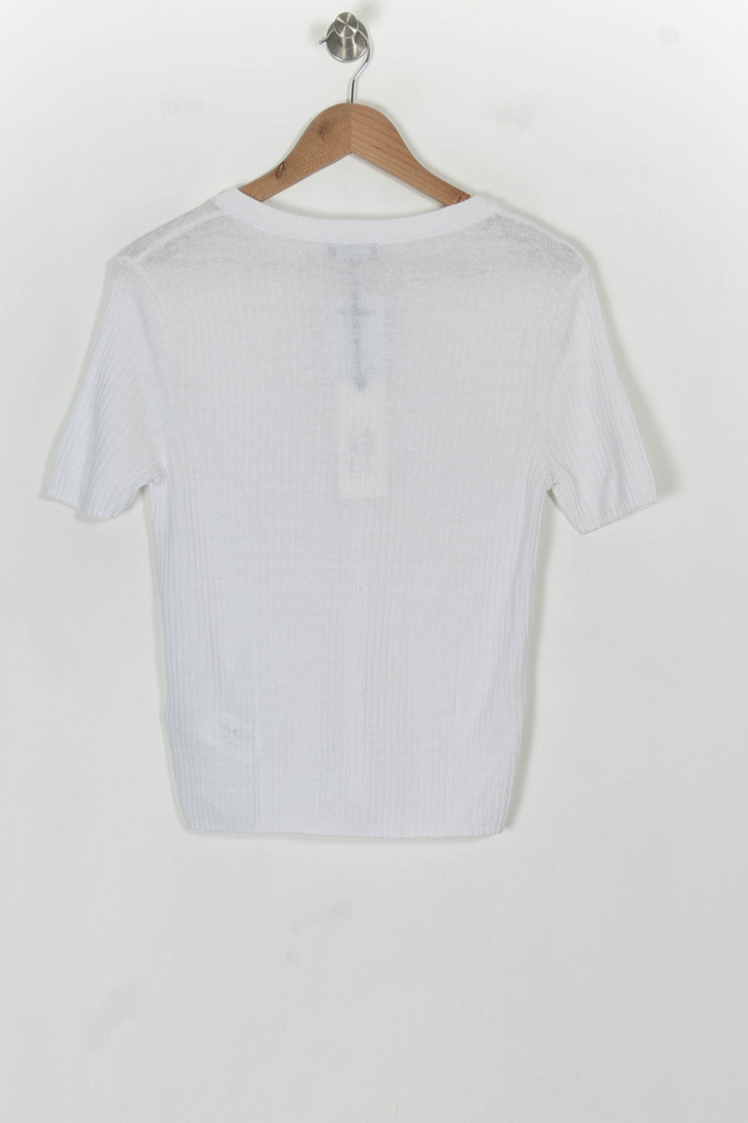 T-shirt Blanc - Taille M/38 de la marque Caroll | PARAD119896 - Vendu par Paradigme - Image 5
