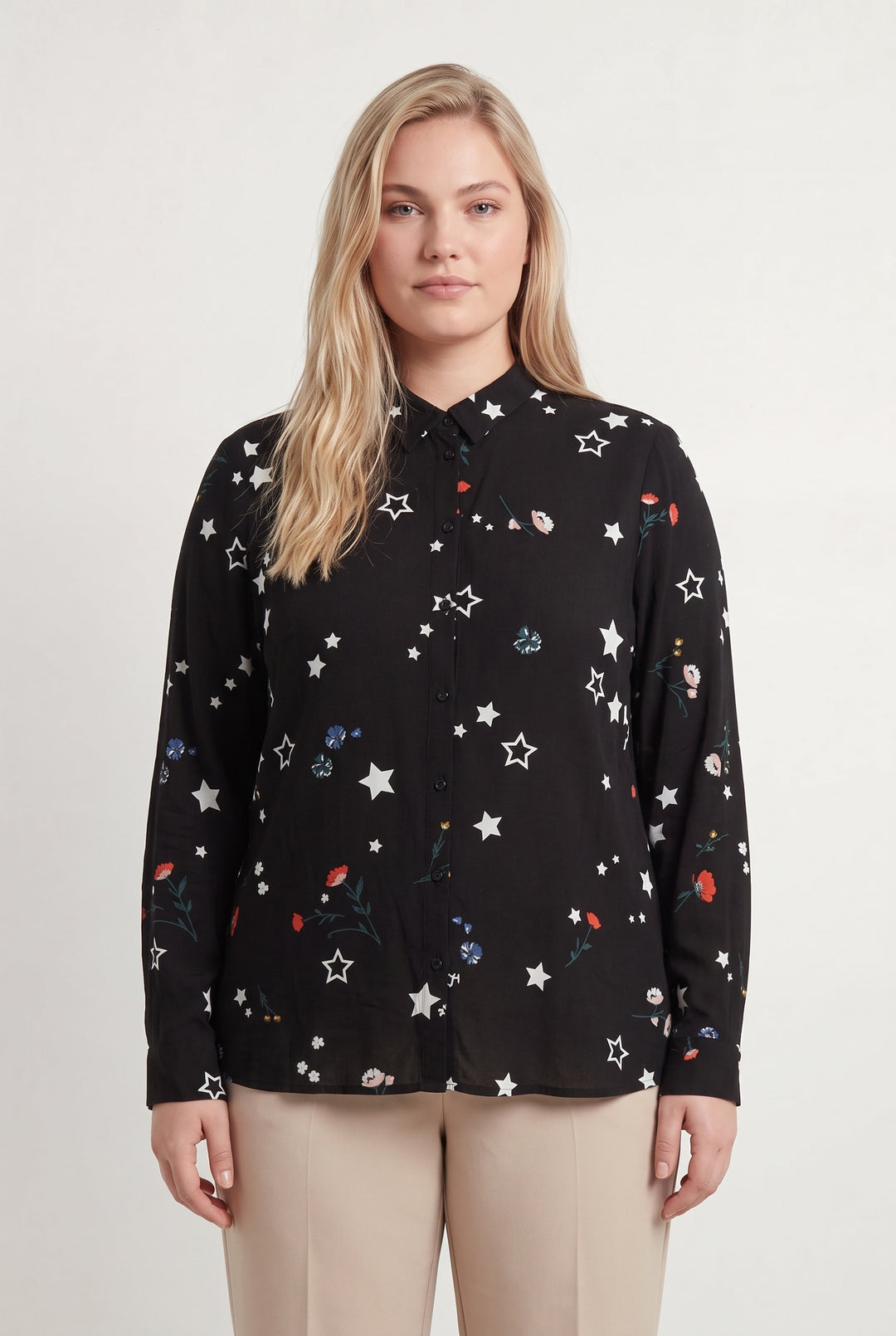 Chemise Noire et Blanche - Taille XL/42 de la marque I.Code | PARAD119897 - Vendu par Paradigme - Image 1
