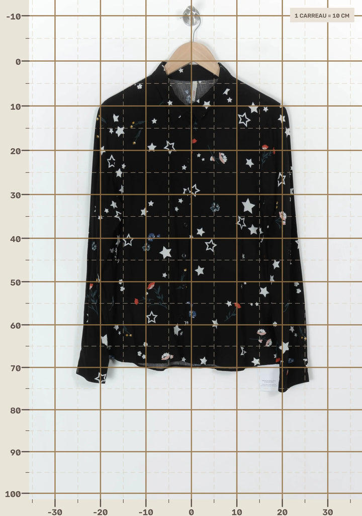 Chemise Noire et Blanche - Taille XL/42 de la marque I.Code | PARAD119897 - Vendu par Paradigme - Image 4
