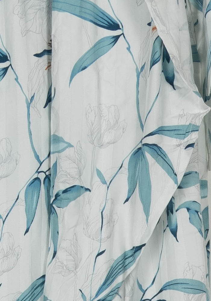 Jupe Midi Blanche et Bleue - Taille S/36 de la marque Karl Marc John | PARAD119903 - Vendu par Paradigme - Image 3