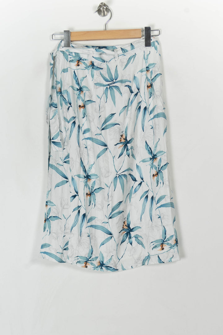 Jupe Midi Blanche et Bleue - Taille XS/34 de la marque Karl Marc John | PARAD119904 - Vendu par Paradigme - Image 5