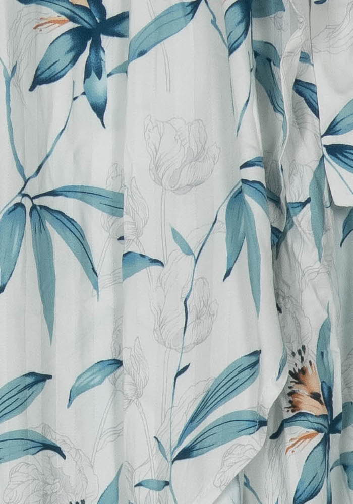 Jupe Midi Blanche et Bleue - Taille XS/34 de la marque Karl Marc John | PARAD119904 - Vendu par Paradigme - Image 3
