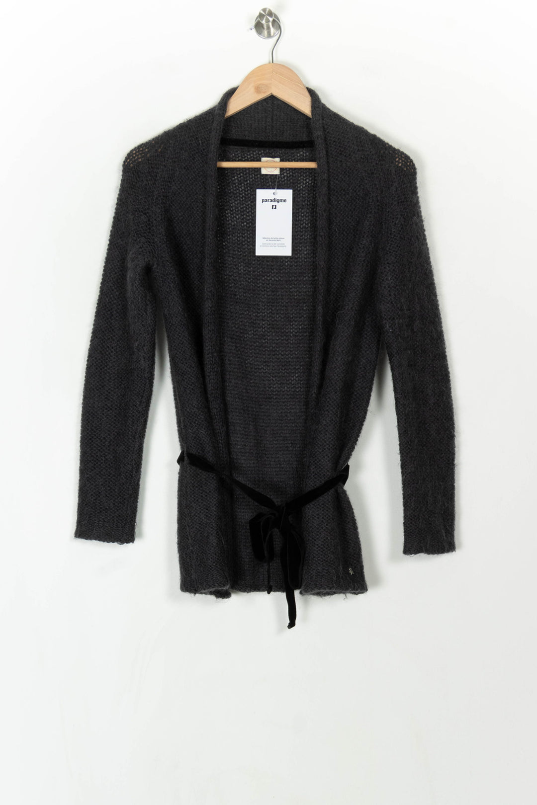 Cardigan Gris - Taille S/36 de la marque Des petits hauts | PARAD119912 - Vendu par Paradigme - Image 2