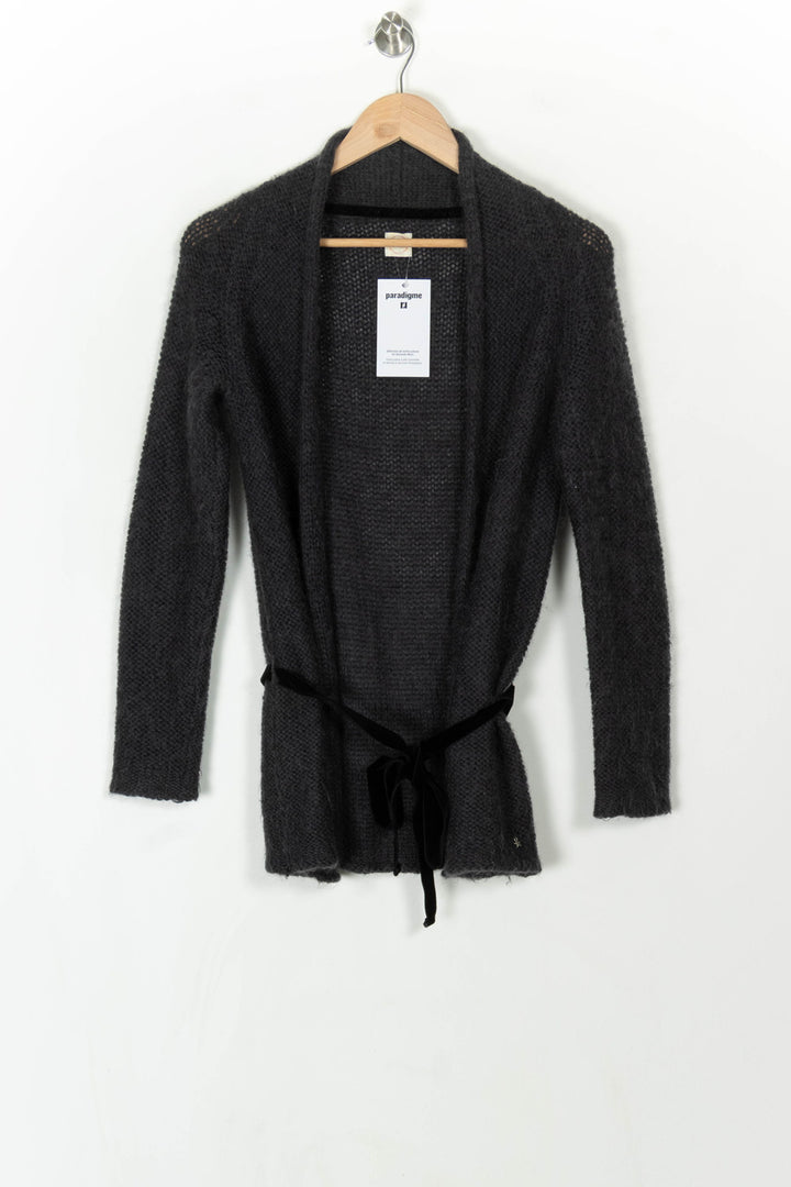 Cardigan Gris - Taille S/36 de la marque Des petits hauts | PARAD119912 - Vendu par Paradigme - Image 2