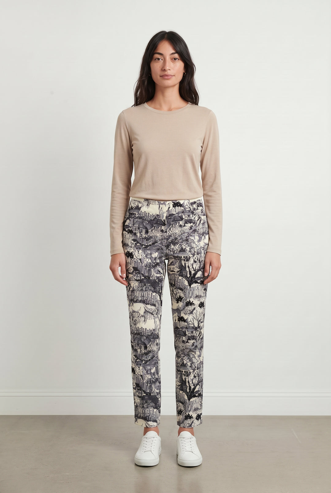 Pantalon Noir et Blanc - Taille M/38 de la marque Bimba y Lola | PARAD119915 - Vendu par Paradigme - Image 1