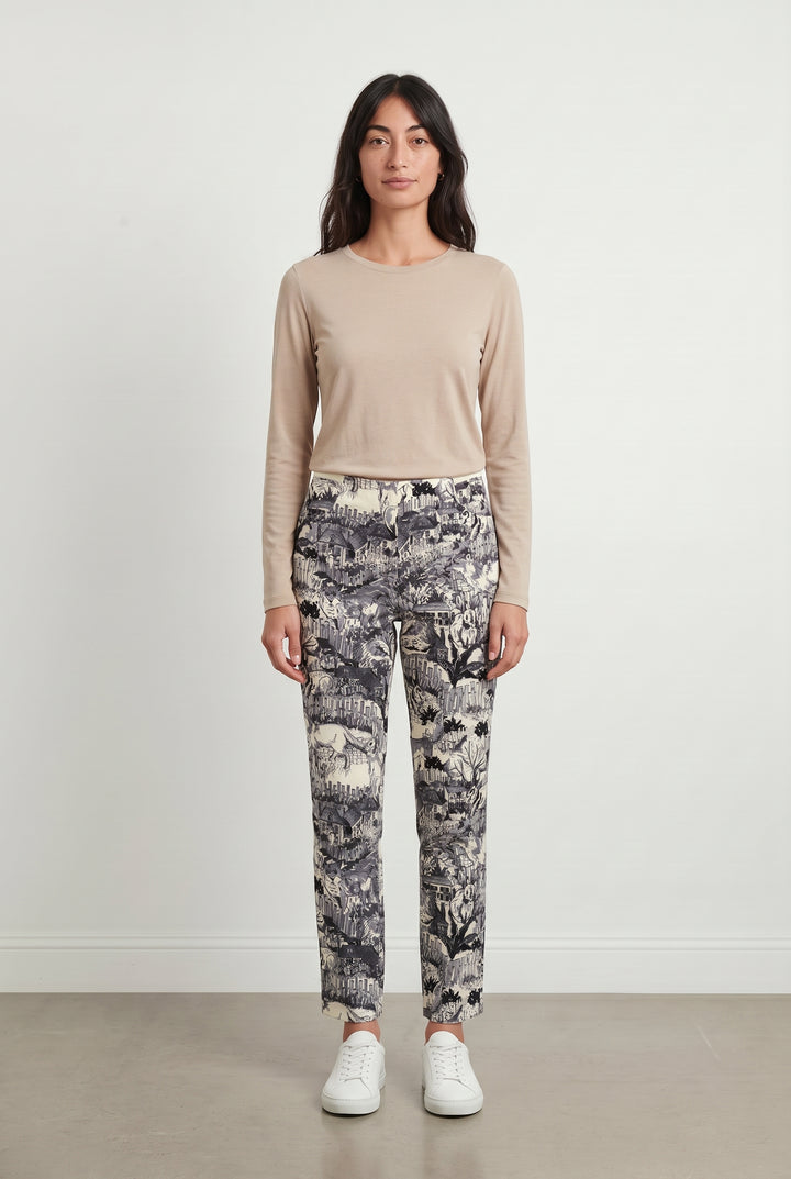 Pantalon Noir et Blanc - Taille M/38 de la marque Bimba y Lola | PARAD119915 - Vendu par Paradigme - Image 1