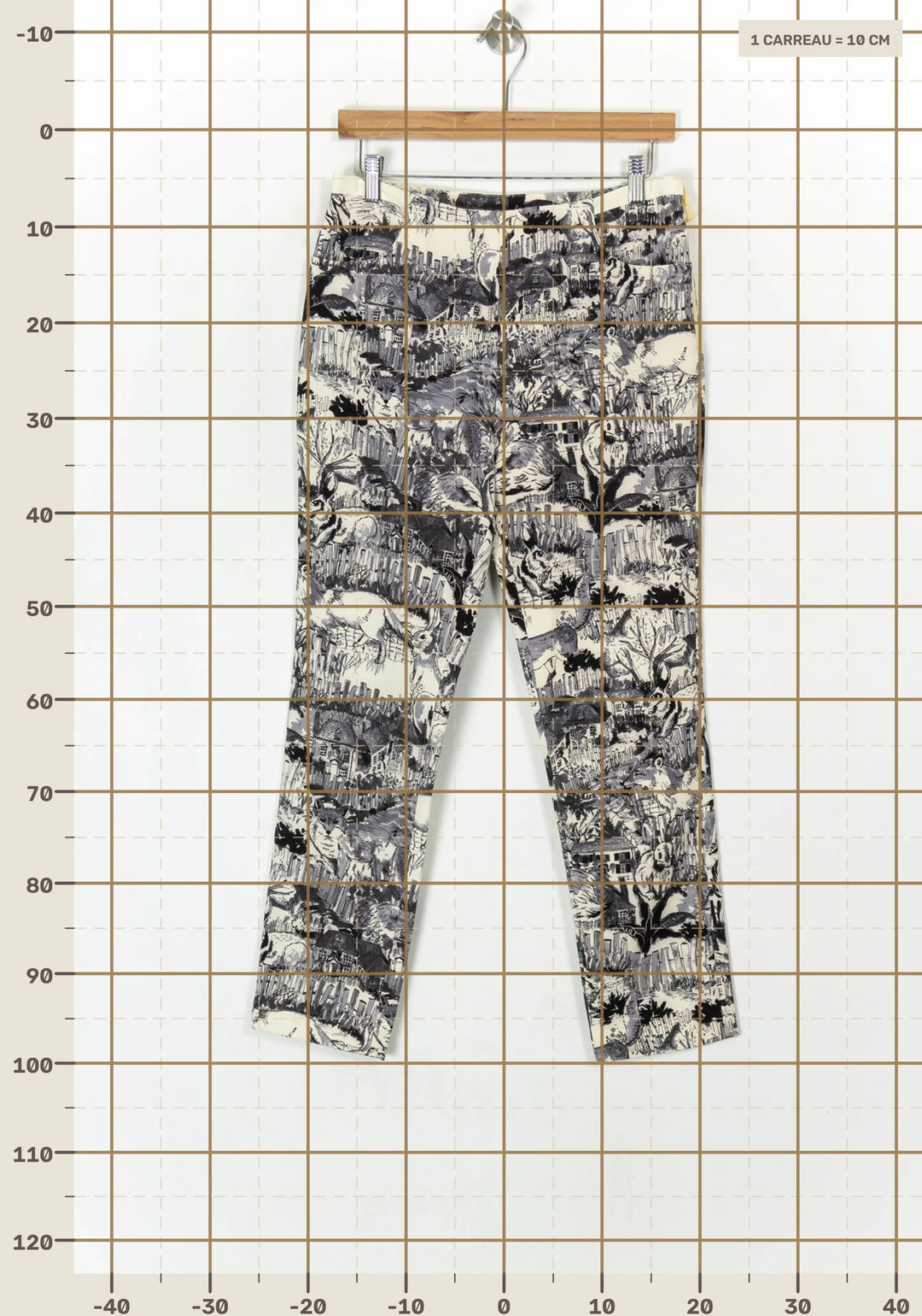 Pantalon Noir et Blanc - Taille M/38 de la marque Bimba y Lola | PARAD119915 - Vendu par Paradigme - Image 4