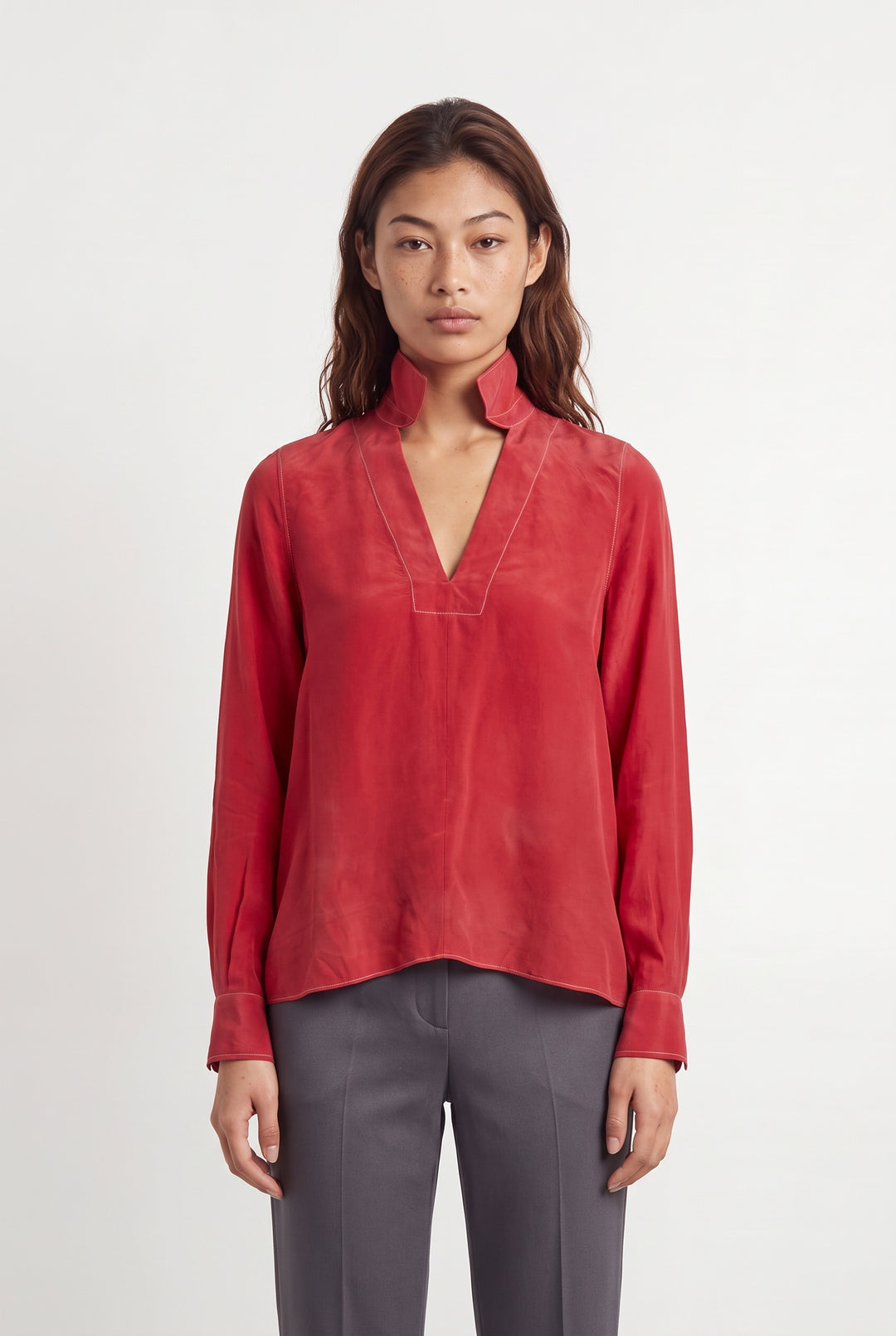 Blouse Rose - Taille S/36 de la marque ZAPA | PARAD119925 - Vendu par Paradigme - Image 1
