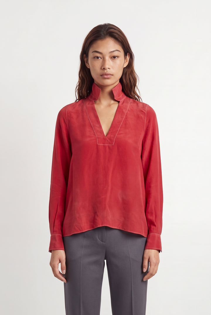 Blouse Rose - Taille S/36 de la marque ZAPA | PARAD119925 - Vendu par Paradigme - Image 1