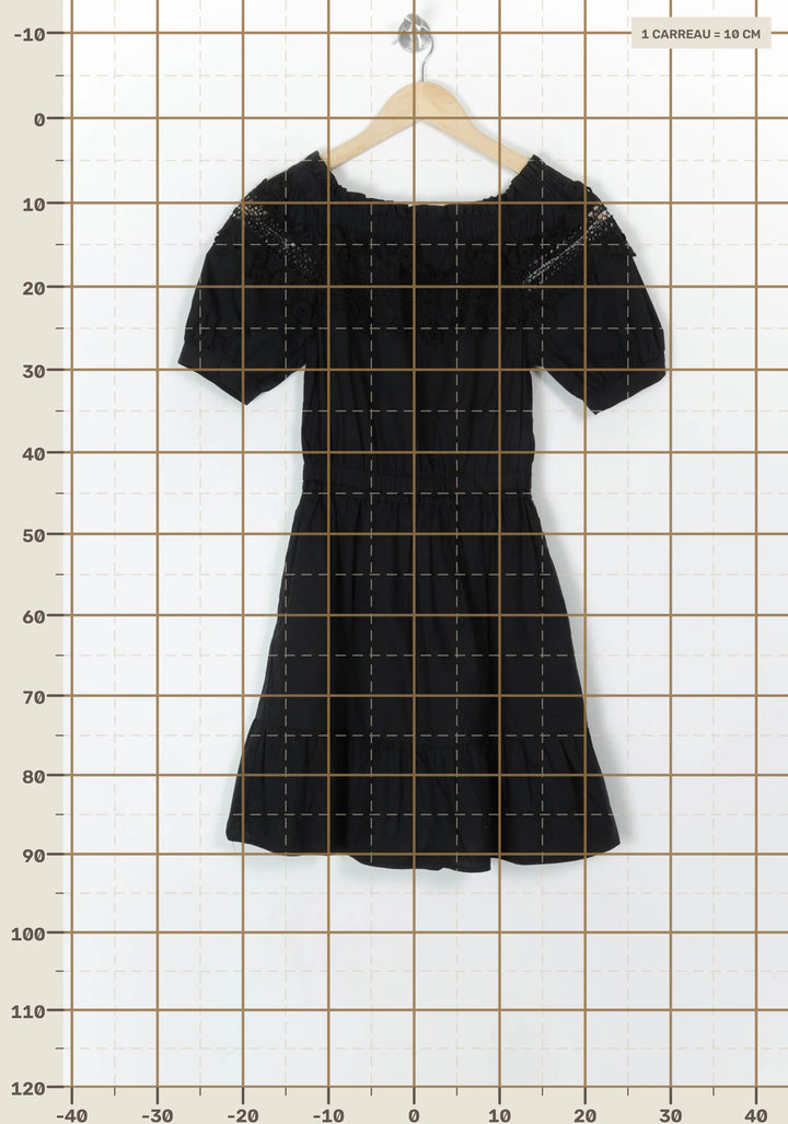 Robe Courte Noire - Taille XS/34 de la marque Liu Jo | PARAD119928 - Vendu par Paradigme - Image 4