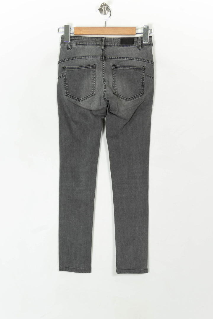 Jean Slim Gris - Taille XS/34 de la marque IKKS | PARAD119929 - Vendu par Paradigme - Image 5