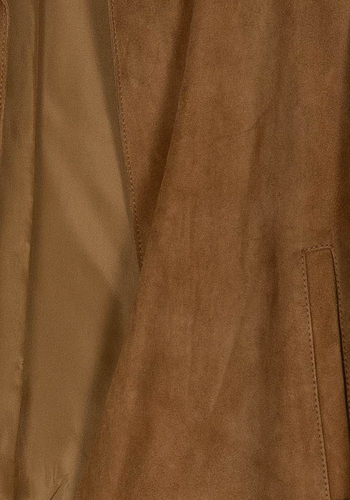 Veste à Franges Marron - Taille XL/42 de la marque Caroll | PARAD119934 - Vendu par Paradigme - Image 3