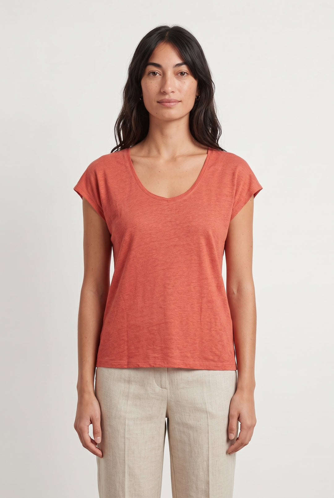 Tee-shirt Rose - Taille M/38 de la marque Comptoir des Cotonniers | PARAD119937 - Vendu par Paradigme - Image 1