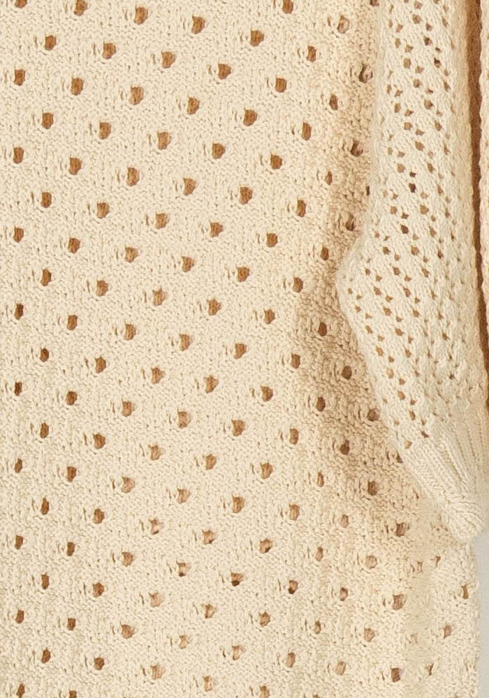 Pull Manches Courtes Beige - Taille XS/34 de la marque Des petits hauts | PARAD119939 - Vendu par Paradigme - Image 3