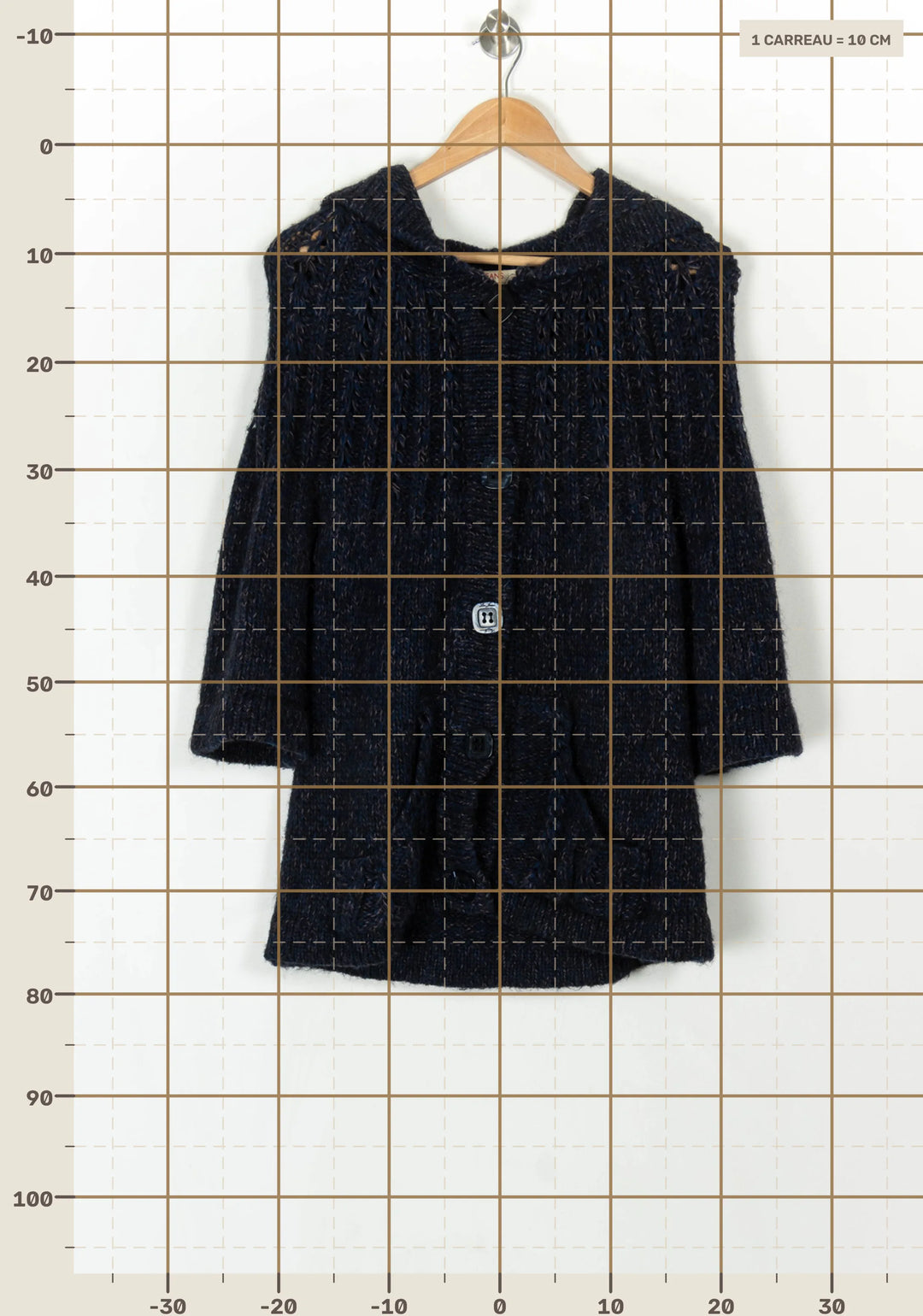 Cardigan Bleu - Taille T.U. de la marque Liu Jo | PARAD119940 - Vendu par Paradigme - Image 4