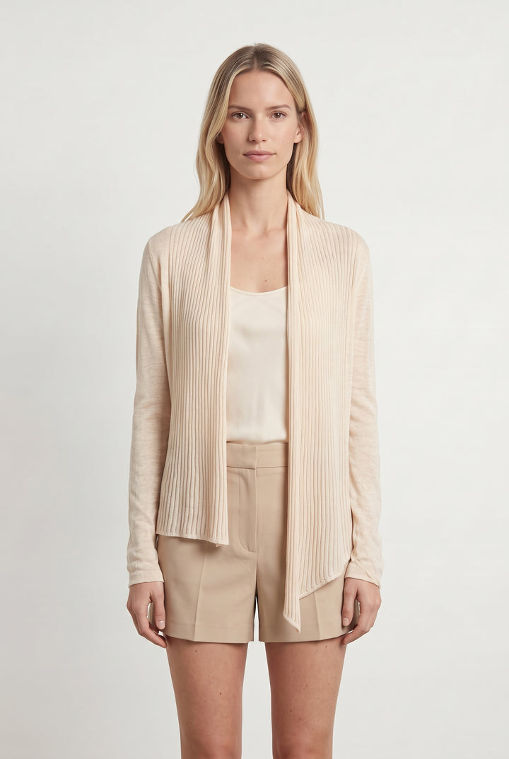 Gilet Rose - Taille S/36 de la marque La Fée Maraboutée | PARAD119941 - Vendu par Paradigme - Image 1