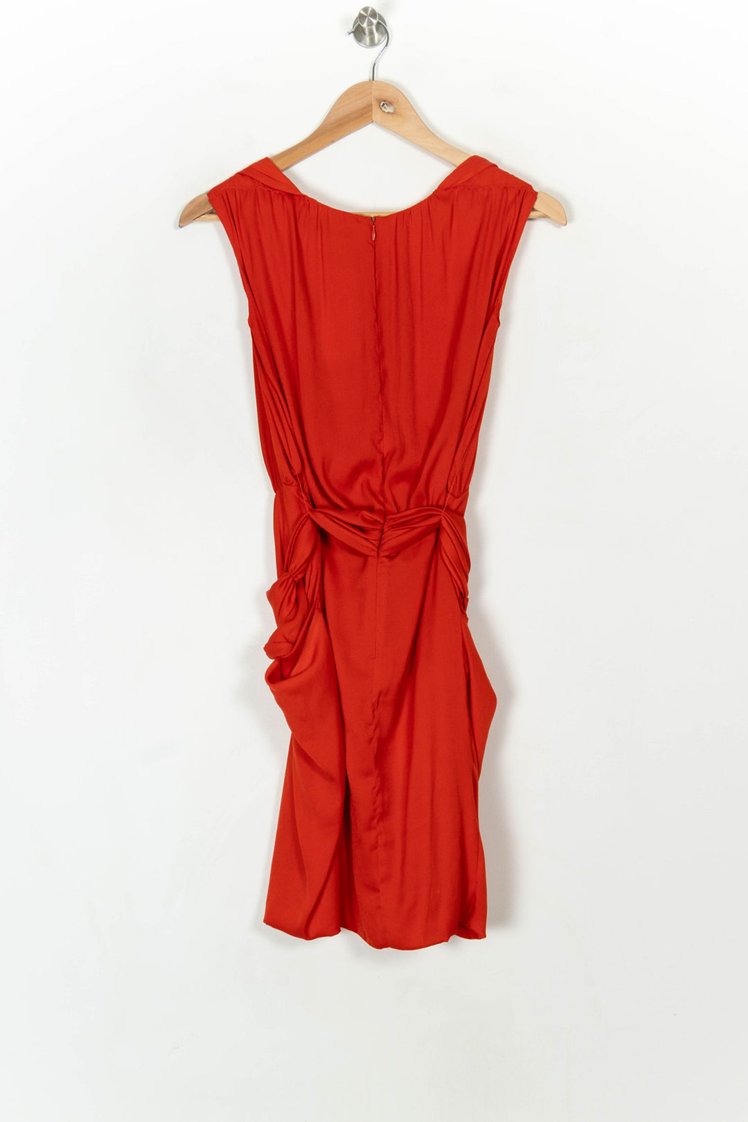 Robe Midi Rouge - Taille S/36 de la marque Comptoir des Cotonniers | PARAD119943 - Vendu par Paradigme - Image 5