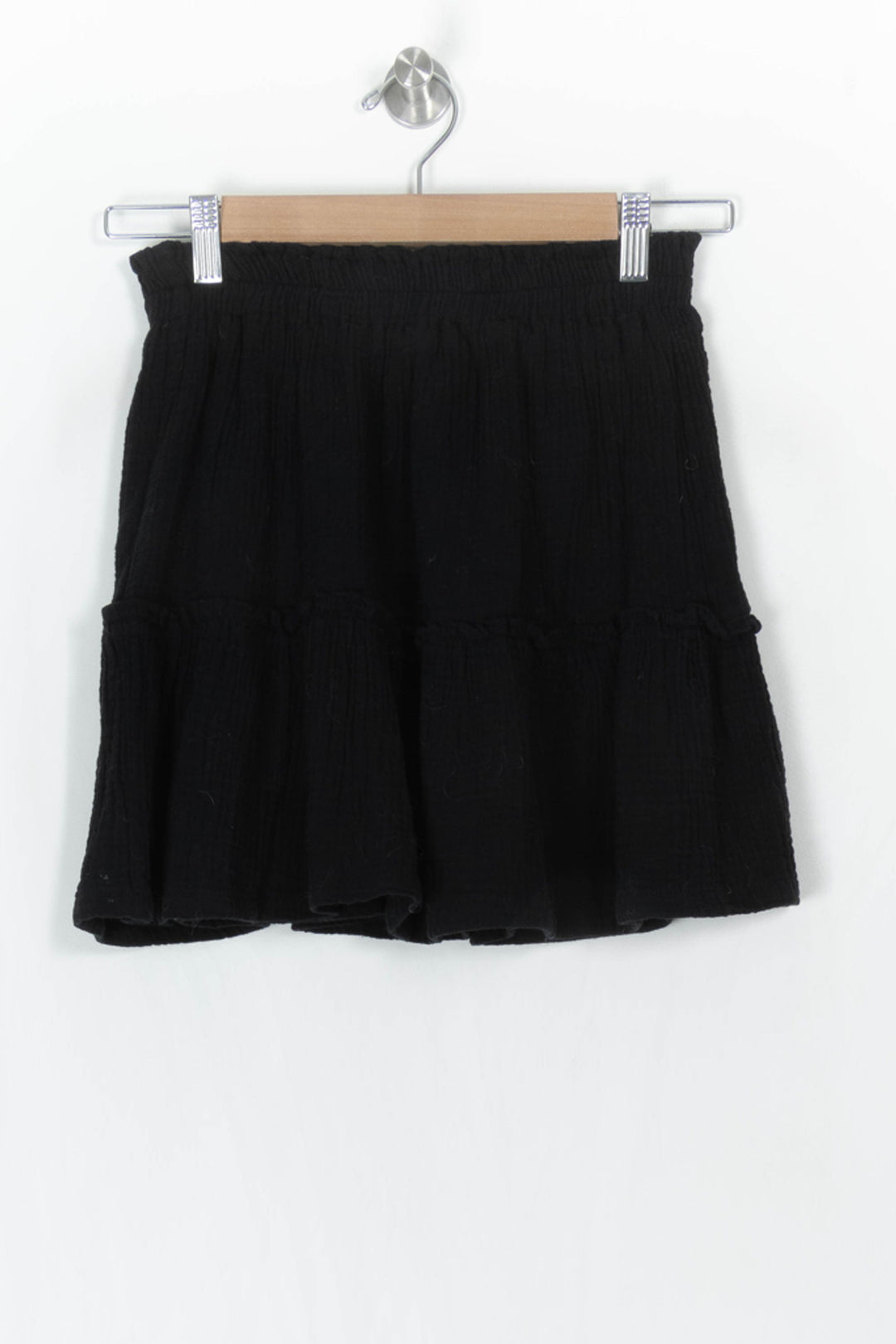 Jupe Volantée Noire - Taille S/36 de la marque SAAJ | PARAD119947 - Vendu par Paradigme - Image 5
