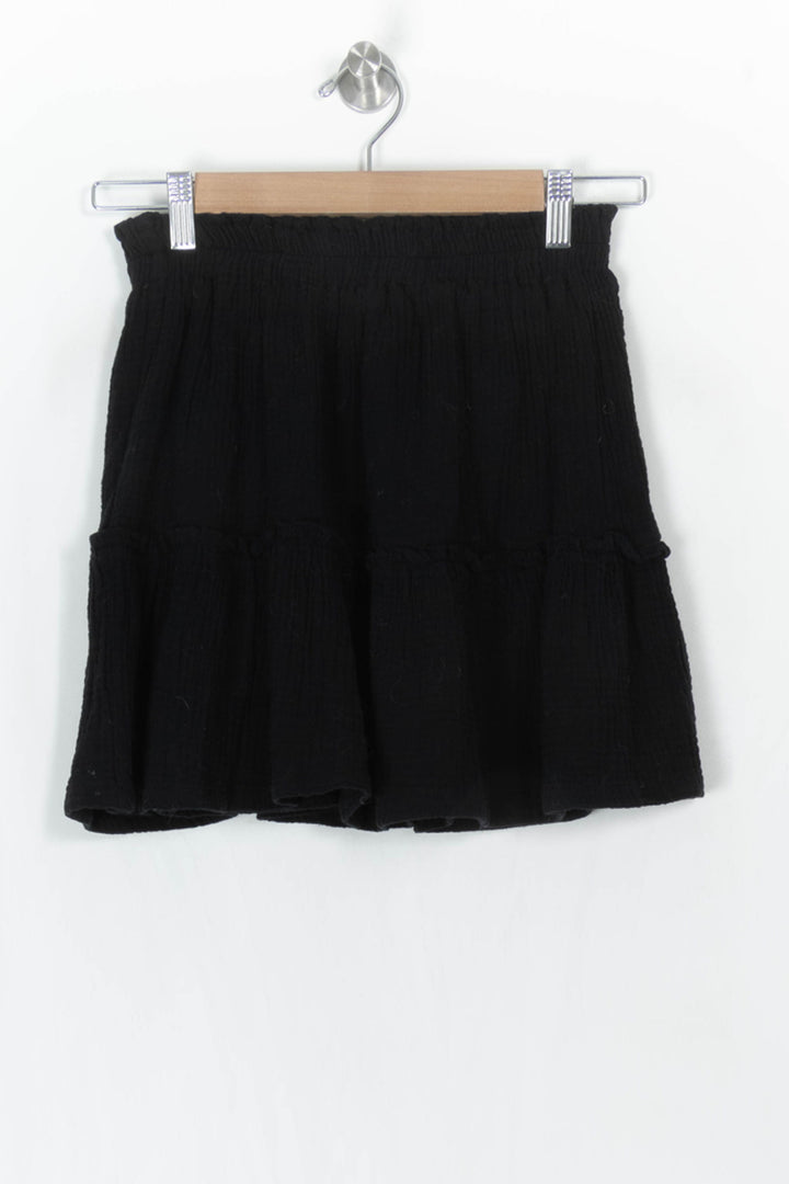 Jupe Volantée Noire - Taille S/36 de la marque SAAJ | PARAD119947 - Vendu par Paradigme - Image 5