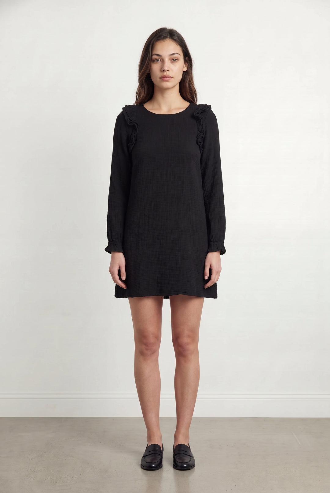 Robe Courte Noire - Taille XS/34 de la marque SAAJ | PARAD119951 - Vendu par Paradigme - Image 1
