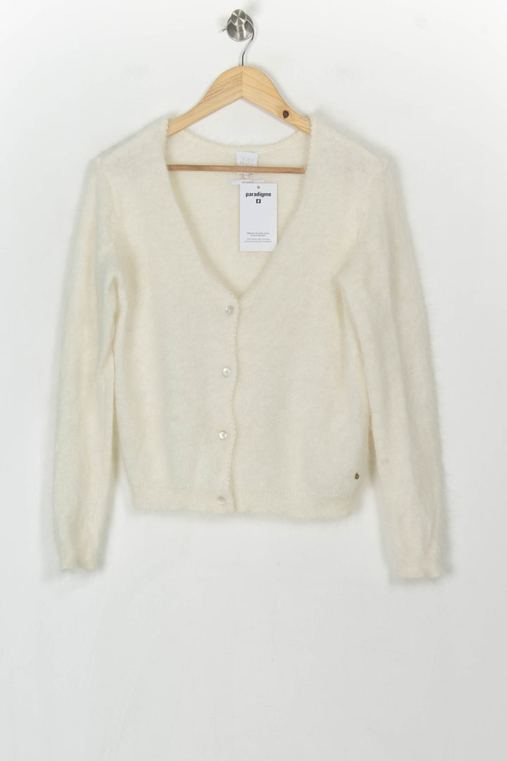 Cardigan Blanc - Taille S/36 de la marque Karl Marc John | PARAD119953 - Vendu par Paradigme - Image 2