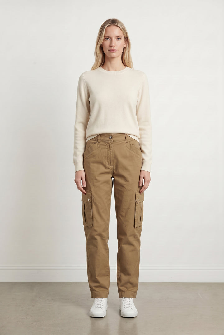 Pantalon Cargo Beige - Taille M/38 de la marque Maje | PARAD119956 - Vendu par Paradigme - Image 1
