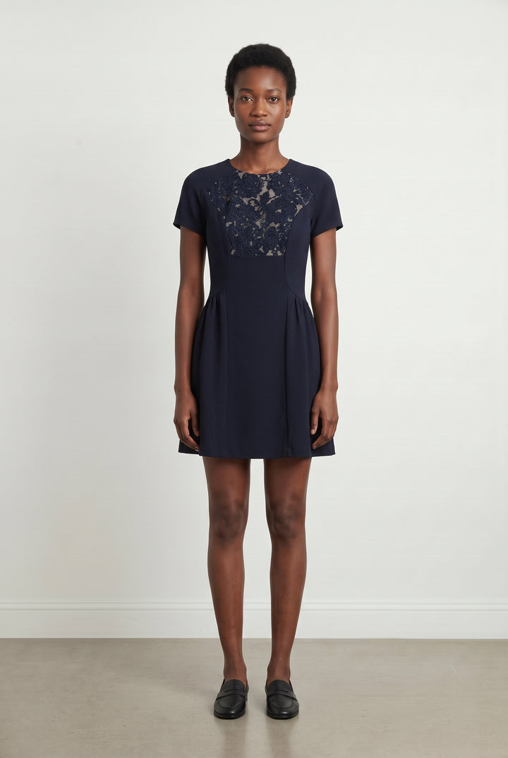 Robe Courte Bleue - Taille M/38 de la marque The Kooples | PARAD119957 - Vendu par Paradigme - Image 1